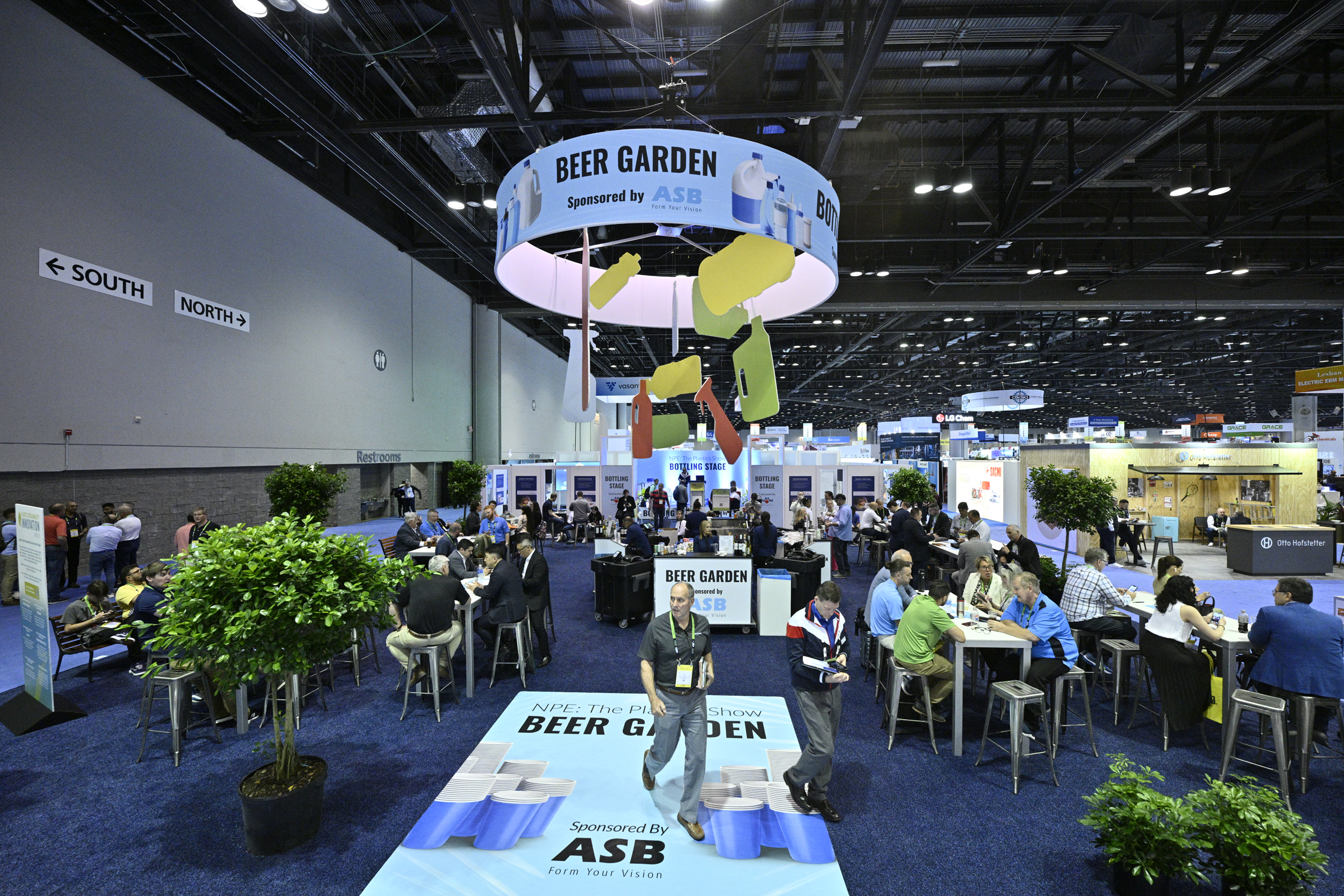 Show floor tour